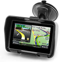 Navegador GPS moto 4.3 pulgadas IPX7 - mapa mundial gratuito - Bluetooth A2DP y soporte ajustable
