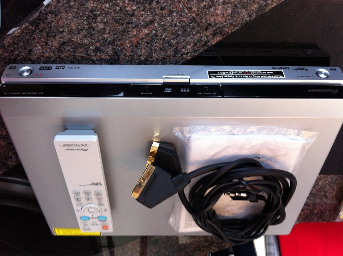 Pioneer DVR 440H S Grabador DVD USB Sistema Multimedia TV NTSC HDMI Cine Hogar Negro - Pioneer DVR 440H S Grabador DVD USB - Sistema de Grabación Digital para Televisión y Cine en Casa