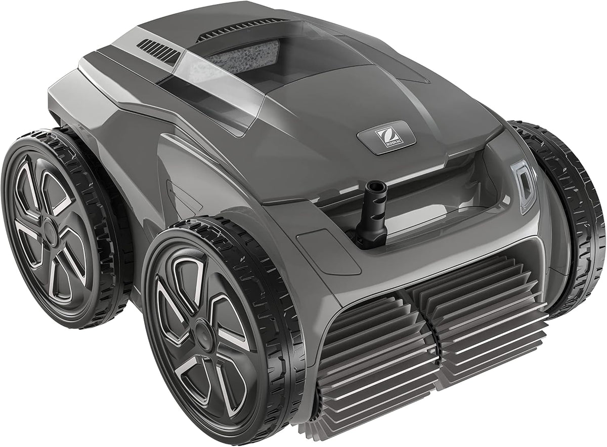 Zodiac Alpha OA 6400 iQ robot limpiafondos - Para piscinas hasta 12 m - Aspiración ciclónica y Sensor Nav System - App iAquaLink con Lift System y cable antinudos