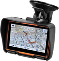 Navegador GPS Motocicleta 4.3 Pulgadas IPX7 Resistente Agua Soporte Manillar Navegacion Moto Pantalla Robusta Multilenguaje Condiciones Adversas - GPS Moto 4.3 Pulgadas IPX7 - Sistema de Navegación Resistente para Motocicleta