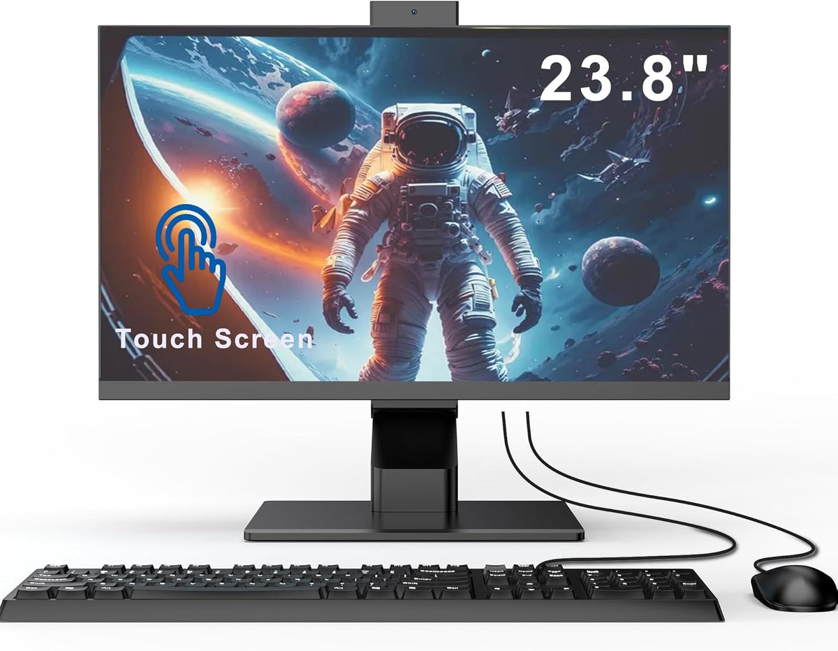 Sobremesa todo en uno 23,8 pulgadas táctil - N95 16GB RAM 512GB SSD - cámara pop up WiFi 6 Bluetooth 5.3