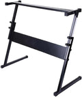 Soporte para Teclado de Piano y Atril de Partituras Soporte Ajustable Estable y Plegable para Práctica y Escenario