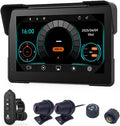Navegador GPS moto 7 pulgadas IP67 - CarPlay Android Auto DVR TPMS - pantalla impermeable sin tarjeta SD