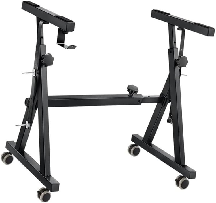 Soporte para Teclado de Piano Multifuncional Soporte para Partituras Diseño Compacto Fácil Montaje para Práctica Musical y Escenario