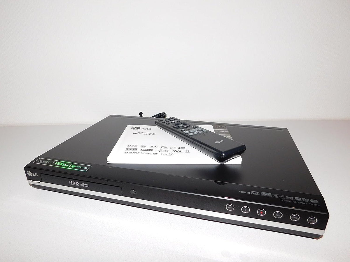 Grabador DVD con disco duro 160GB RH387H - HDMI USB SCART RCA - resolución 1920 x 1080 audio envolvente