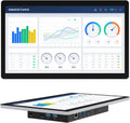 HEIGAOLA Tablet Panel Computer Industrial All in One 13.3 Pulgadas Windows 11 Pro Celeron N5100 8GB RAM 128GB ROM Pantalla Tactil IPS Mini PC Integrado USB3 RS232 LAN HDMI Type C - Panel PC Industrial Profesional