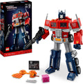 LEGO Icons Optimus Prime Transformers 2 en 1 robot camion maqueta construccion adulto 1508 piezas coleccion figura articulada regalo 10302