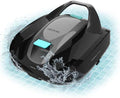 Cecotec Conga Pooldroid 2000 FloorMaster - Robot limpiafondos sin cable para piscinas hasta 80 m2 - Autonomía de 100 min y depósito de 2,5 l - Filtro de alta eficiencia