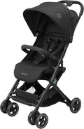Maxi-Cosi Lara2 silla de paseo ligera - Desde nacimiento hasta 4 años y 22 kg - 3 reclinaciones con posición totalmente reclinada - Plegado automático Essential Black