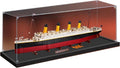 Vitrina acrílica transparente compatible LEGO 10294 Titanic caja expositora protección polvo UV display coleccionables