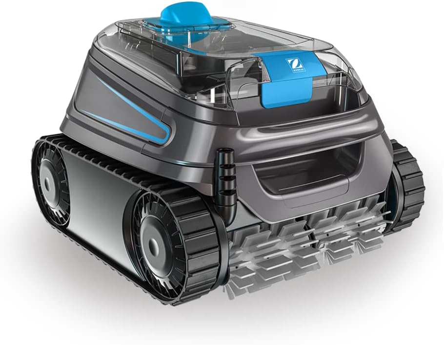 Zodiac CNX 20 Robot limpiafondos - Para piscinas hasta 10 x 5 m con cable de 15 m - Limpia fondo paredes y línea de agua - Aspiración ciclónica y filtración fina