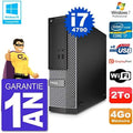 Dell PC 3020 SFF Intel i7 4790 4GB RAM 2TB Disco DVD WiFi Oficina Reacondicionado Sistema Hogar - Dell PC 3020 SFF i7 4790 2TB DVD WiFi - Ordenador de Escritorio con Gran Almacenamiento