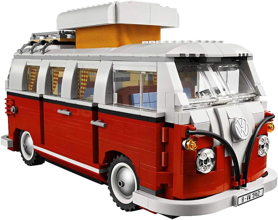 LEGO Creator Expert Volkswagen T1 Camper Van maqueta clásica coleccionable 10220 furgoneta retro construcción detallada