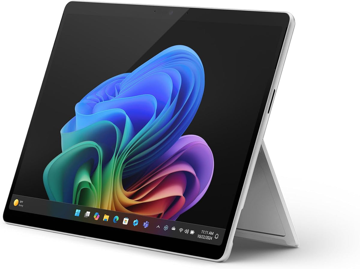 Microsoft Surface Pro 2024 Copilot PC 13 Pulgadas Snapdragon X Plus 16GB RAM 256GB SSD Pantalla Tactil Platino Tablet Portatil Convertible con Cargador - Portatil 2 en 1 Avanzado - Dispositivo Profesional de Nueva Generacion