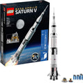 Cohete espacial Apollo Saturn V - 1969 piezas plástico multicolor - kit construcción NASA coleccionable