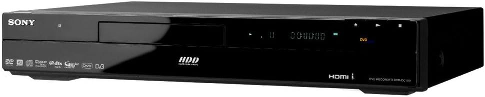 Sony RDR HXD890 Grabador DVD HDD 160GB HDMI USB Full HD 1080p Sistema Multimedia Cine Hogar Negro Digital - Sony RDR HXD890 Grabador DVD HDD 160GB - Sistema de Grabación y Reproducción Multimedia para Televisión y Cine en Casa