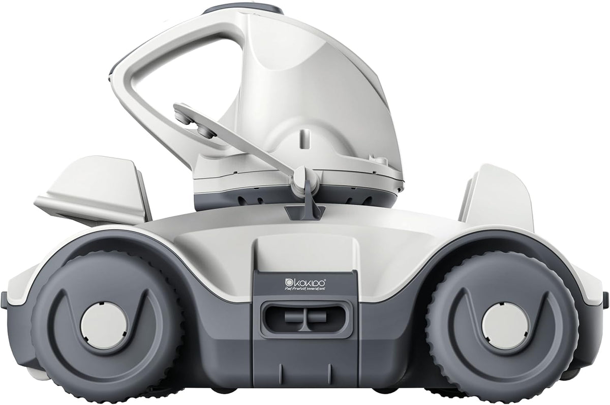 Kokido Magna X Robot limpiafondos de piscina - Aspiración de 50 l min con batería recargable - Autonomía aproximada de 90 min sin cables ni mangueras - Carga completa en 5 h