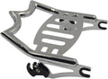 Soporte GPS teléfono moto Road King Road Glide 2009 a 2024 - acero sólido cromado - estilo corona navegación