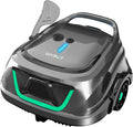 WYBOT A1 robot limpiafondos piscina - Limpieza profunda para superficies hasta 100 m2 - Doble filtración y autonomía 120 min - Sistema automático con app negro y verde
