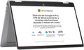 HP Chromebook x360 14 Portatil Google Intel N100 4GB RAM 128GB eMMC ChromeOS Laptop Convertible FHD 14 Pulgadas Google AI Pro 2TB Almacenamiento - Portatil Educativo - Ordenador para Estudio y Navegacion