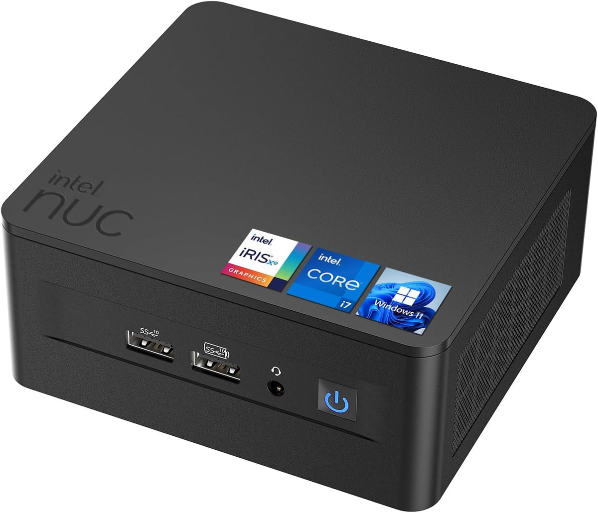 Intel NUC 13 Pro Mini PC Arena Canyon Intel Core i7 1360P 32GB RAM 2TB SSD Windows 11 Pro 8K 4K UHD WiFi 6 Gigabit Ethernet VESA Mini Ordenador Sobremesa Profesional - Mini PC Alto Rendimiento - Equipo Compacto para Trabajo Profesional