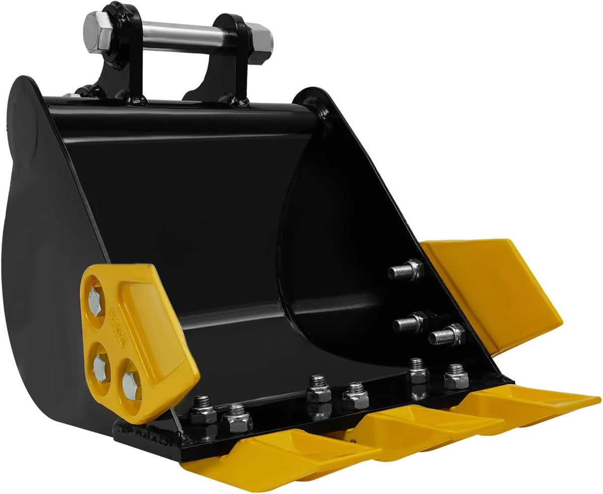 Miniexcavadora herramienta 30 cm cuchara dientes metal acero manganeso Q235B excavacion precisa jardin construccion paisajismo