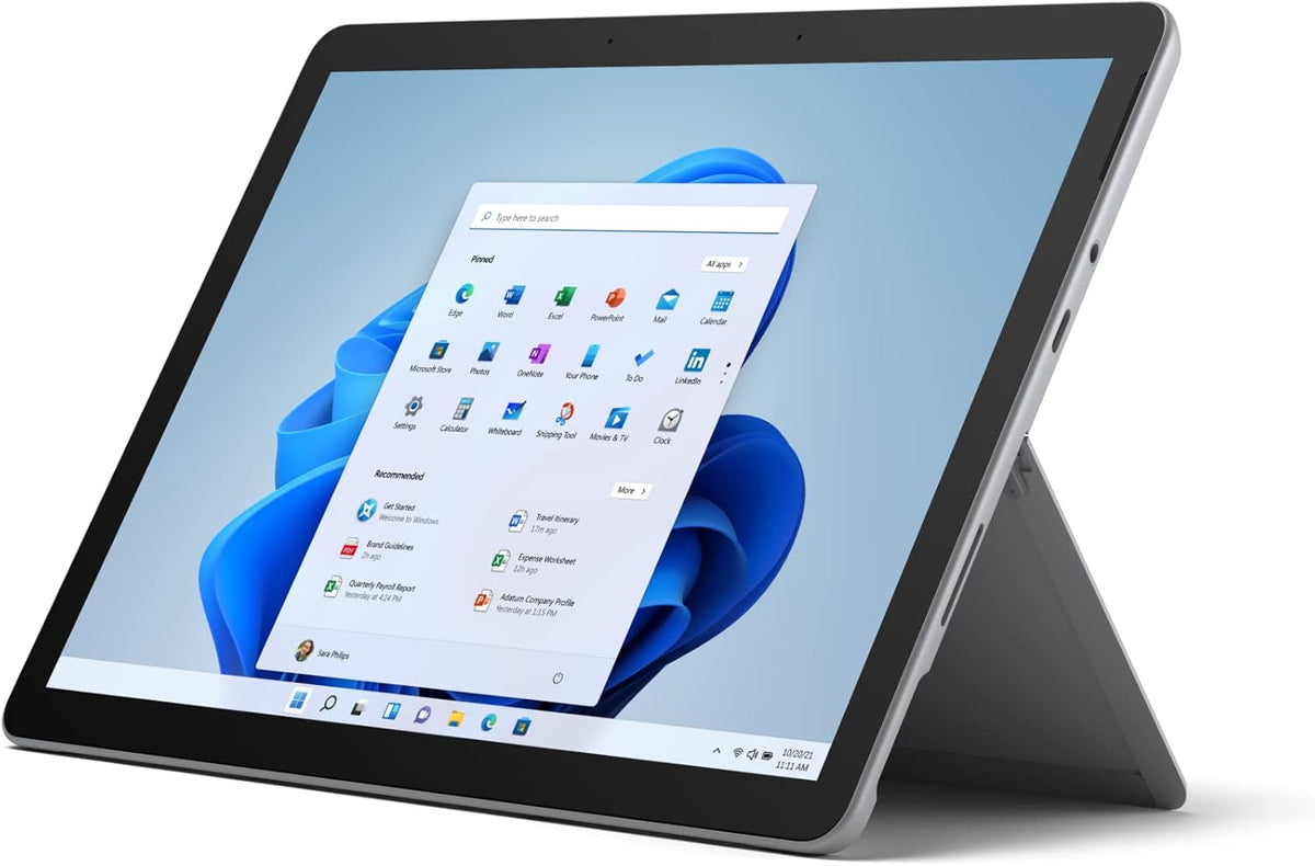 Tablet Surface Go 3 10,5 pulgadas platino reacondicionada - Pentium 4GB RAM 64GB SSD - Windows portátil