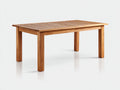 Mesas de jardín madera 200x95x76 cm madera natural - diseño rectangular para exterior